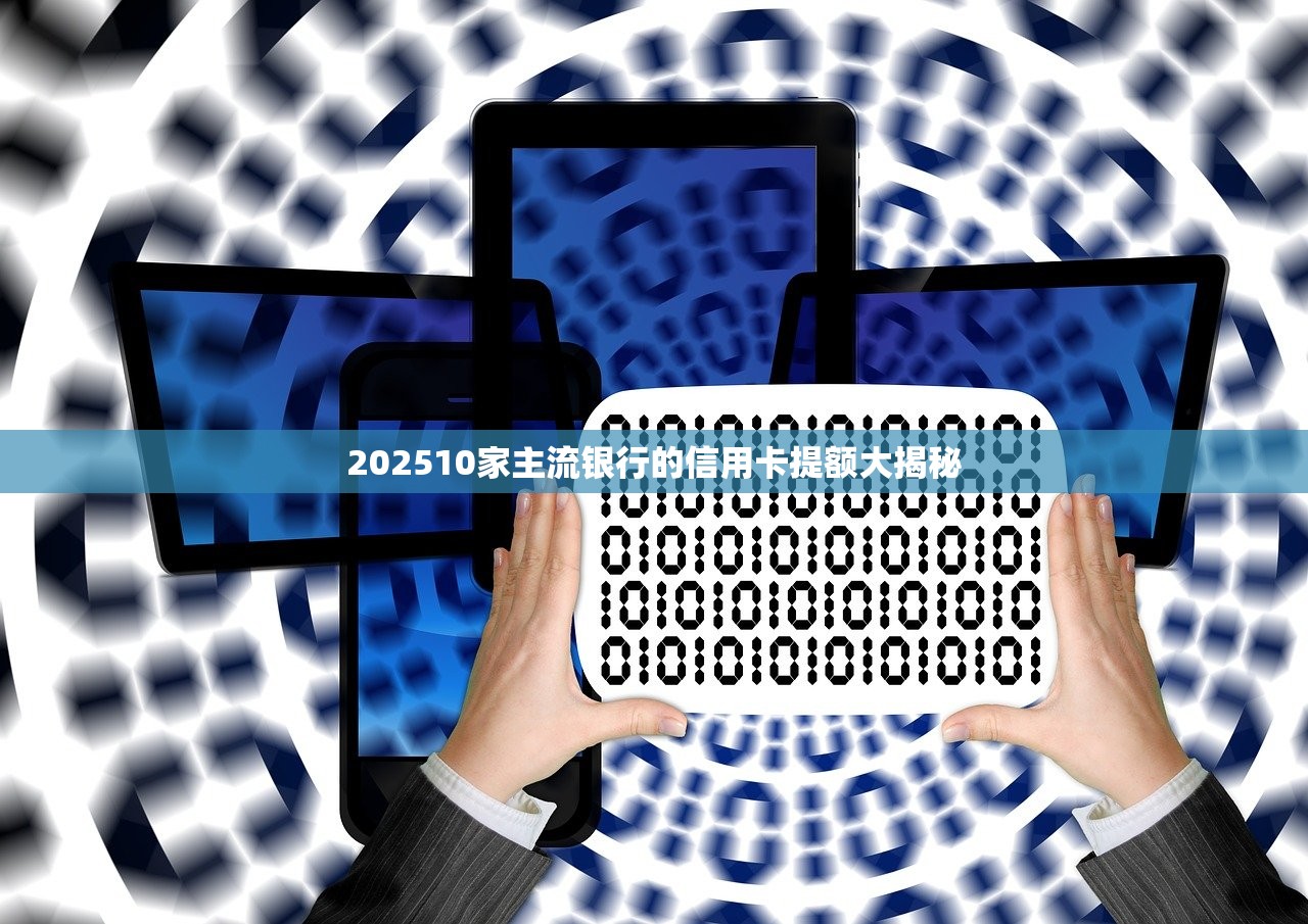 202510家主流银行的信用卡提额大揭秘 202510家主流银行的信用卡提额大揭秘